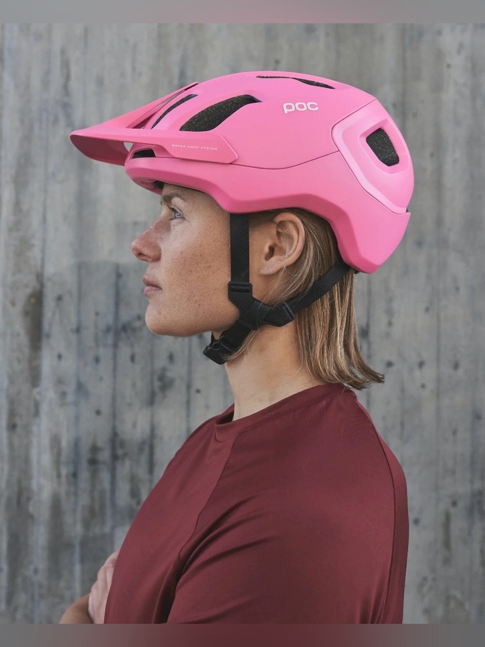 POC Axion Helmet - Matte Pink